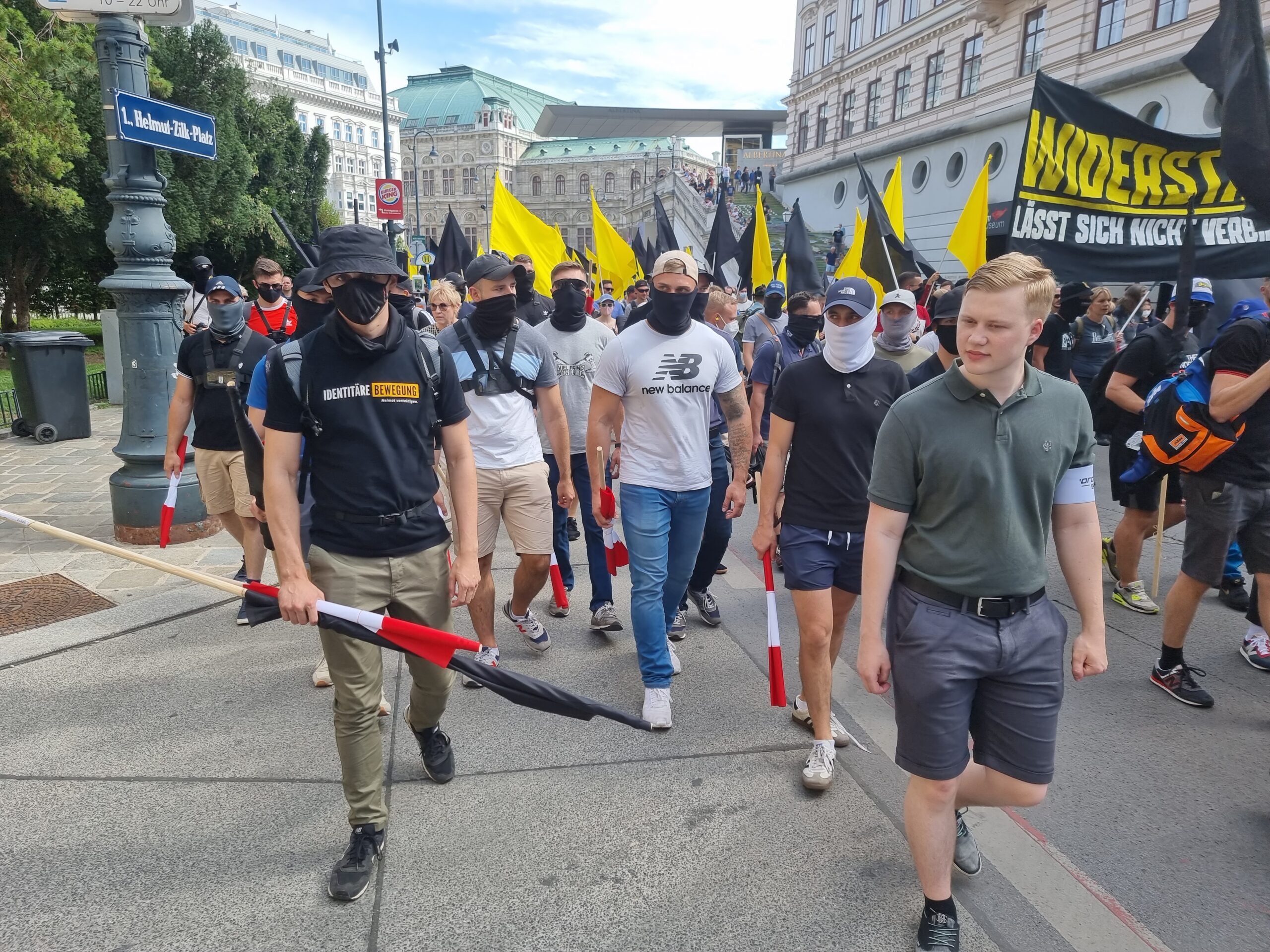 Das sind die Tarnnamen der Gruppe Identitäre